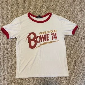 David Bowie Ringer Shirt